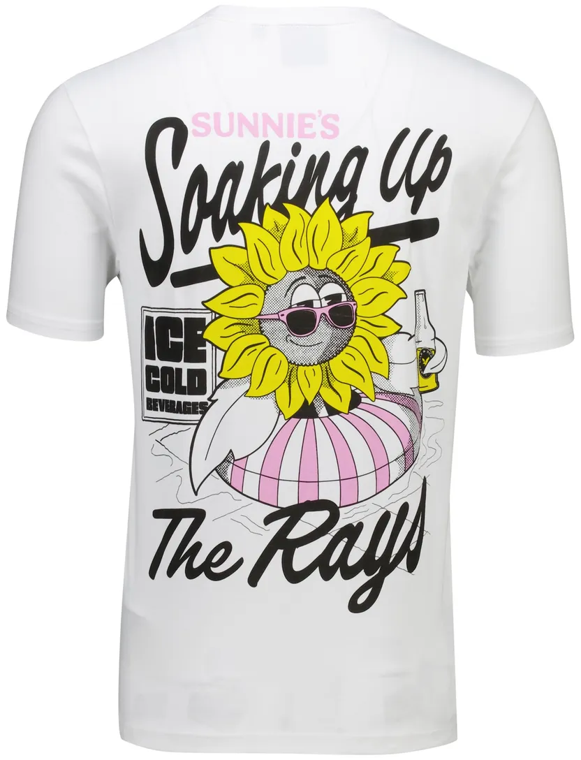 Lyle & Scott T-shirt wit korte mouw ronde hals