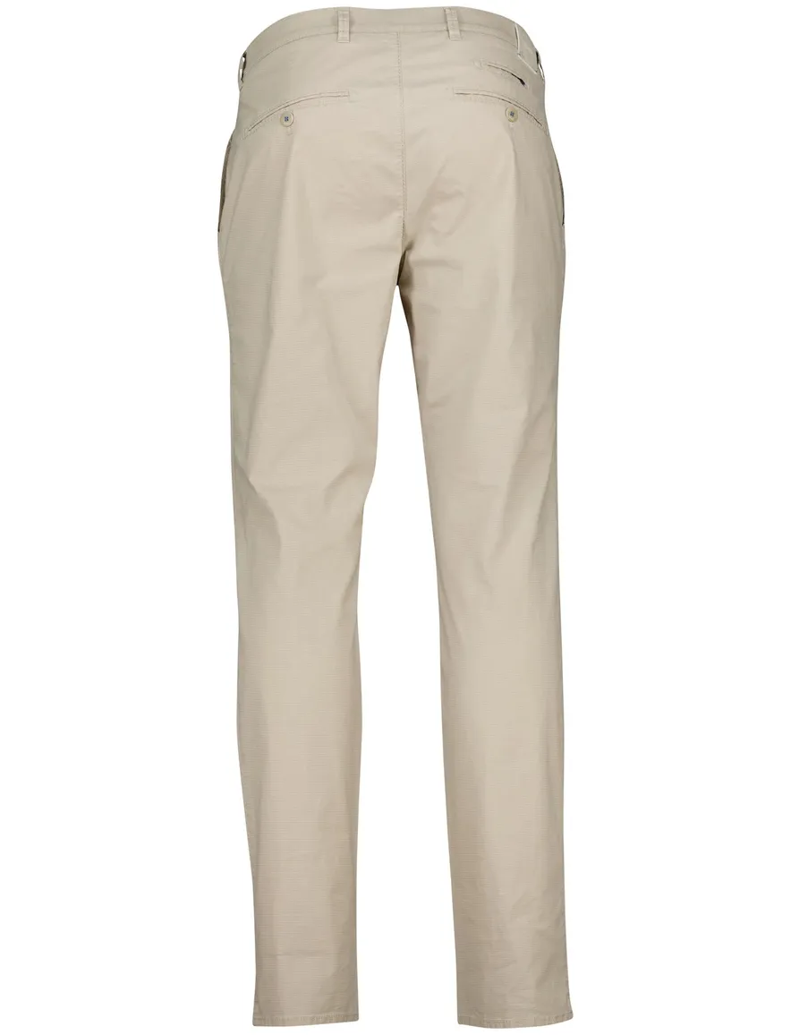 Brax pantalon 5-pocket Fabio beige wijde fit