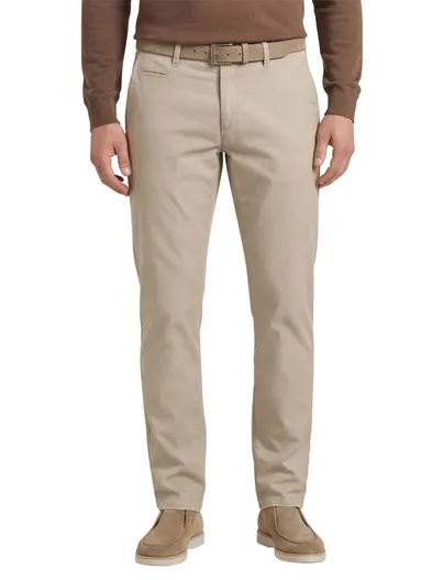 Brax Brax Pantalon 5-p Fabio beige regular fit