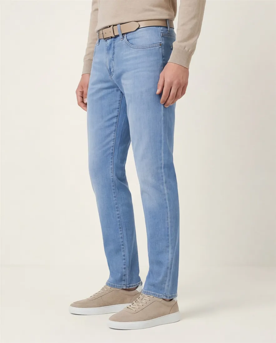 Brax pantalon 5-p lichtblauw denim