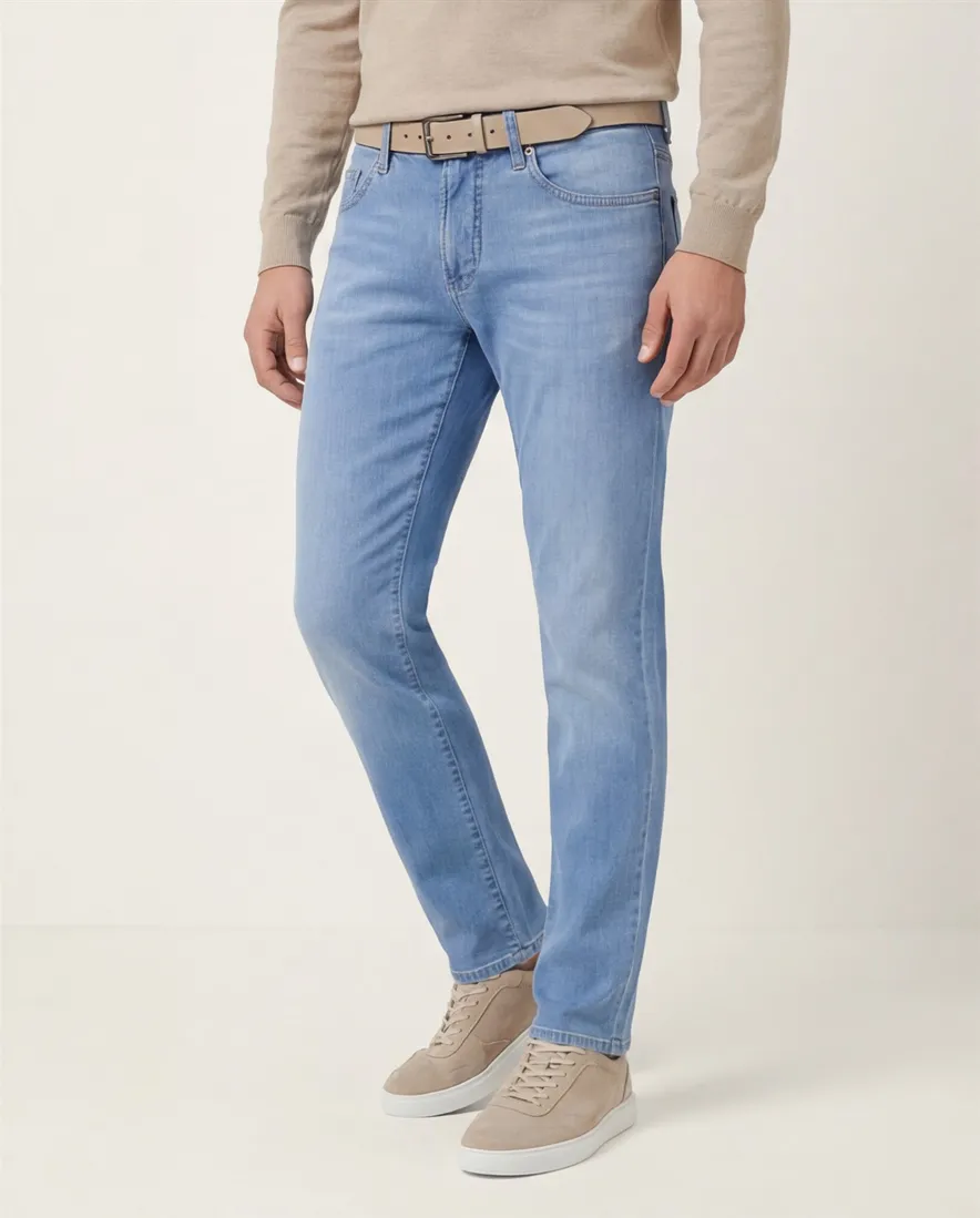 Brax pantalon 5-p lichtblauw denim