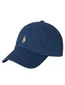 Polo Ralph Lauren blauw cap effen katoen