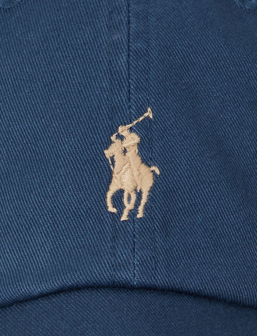 Polo Ralph Lauren blauw cap effen katoen