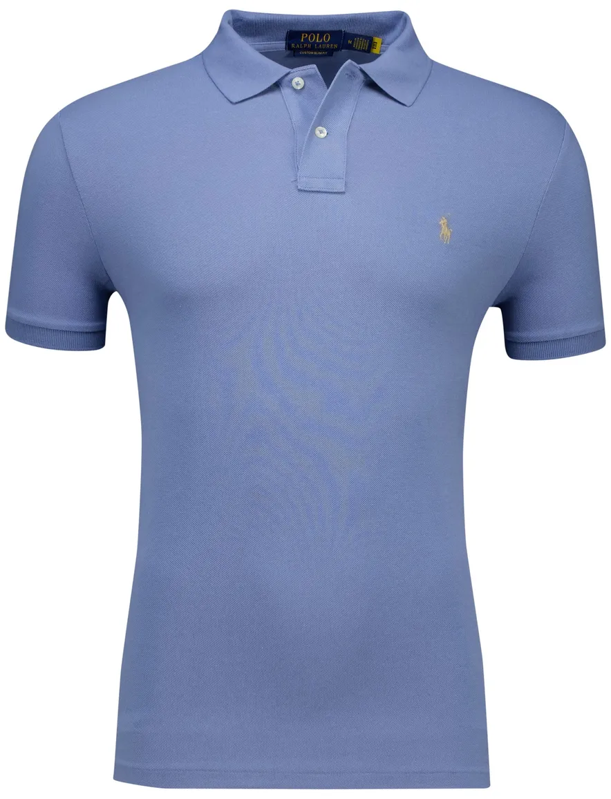 Polo Ralph Lauren polo blauw 2-knoops