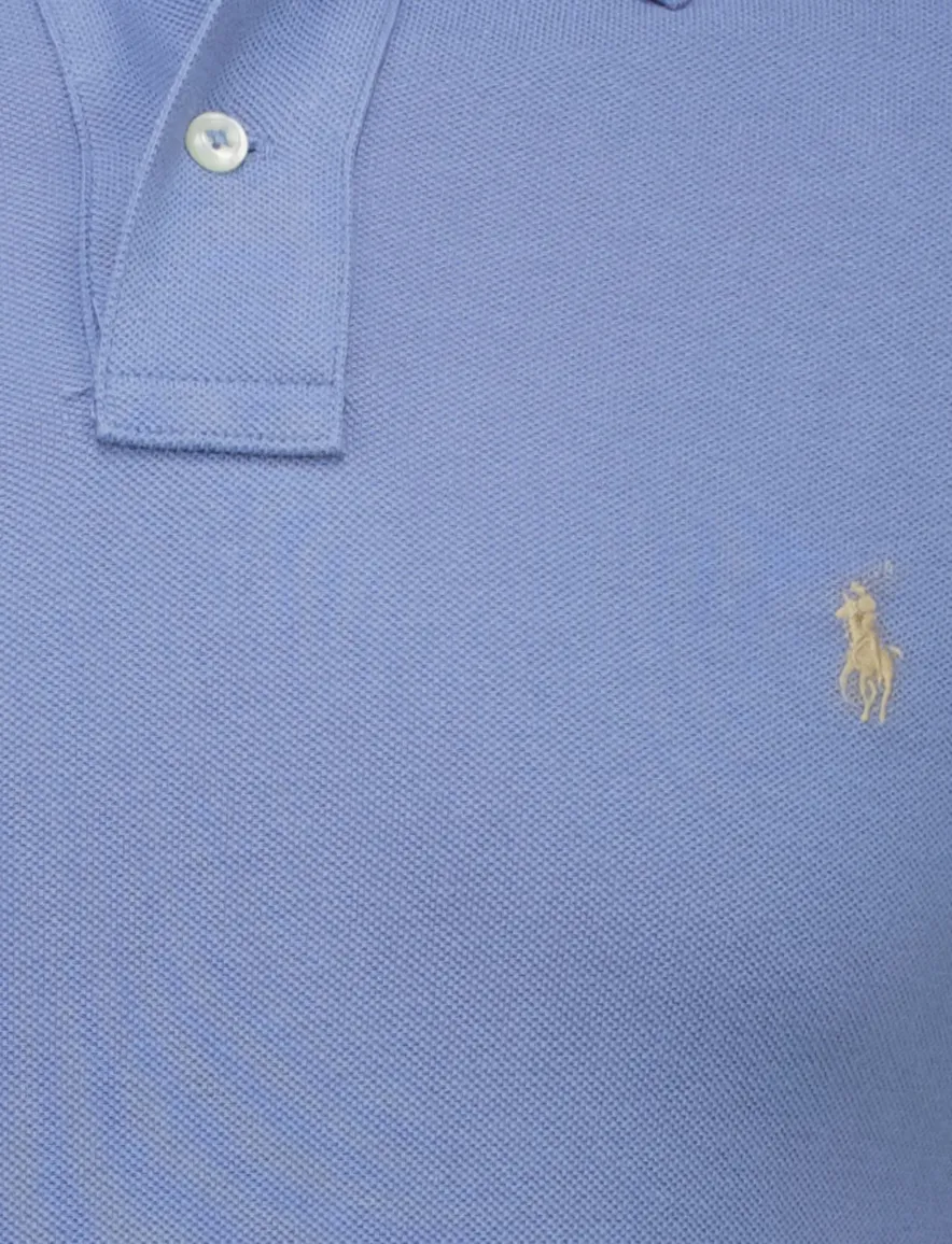 Polo Ralph Lauren polo blauw 2-knoops