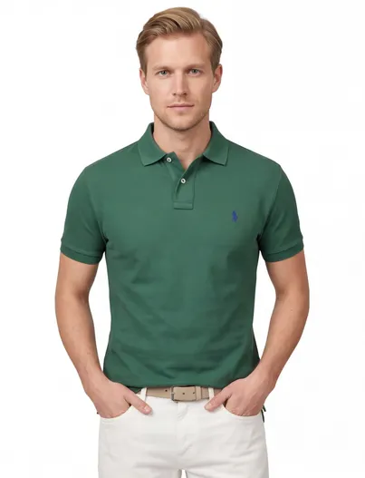 Polo Ralph Lauren Polo Ralph Lauren polo groen effen