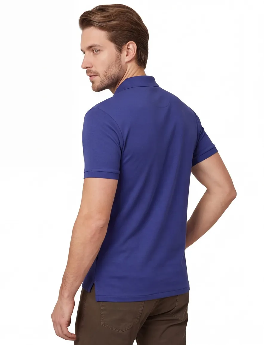 Polo Ralph Lauren polo blauw effen