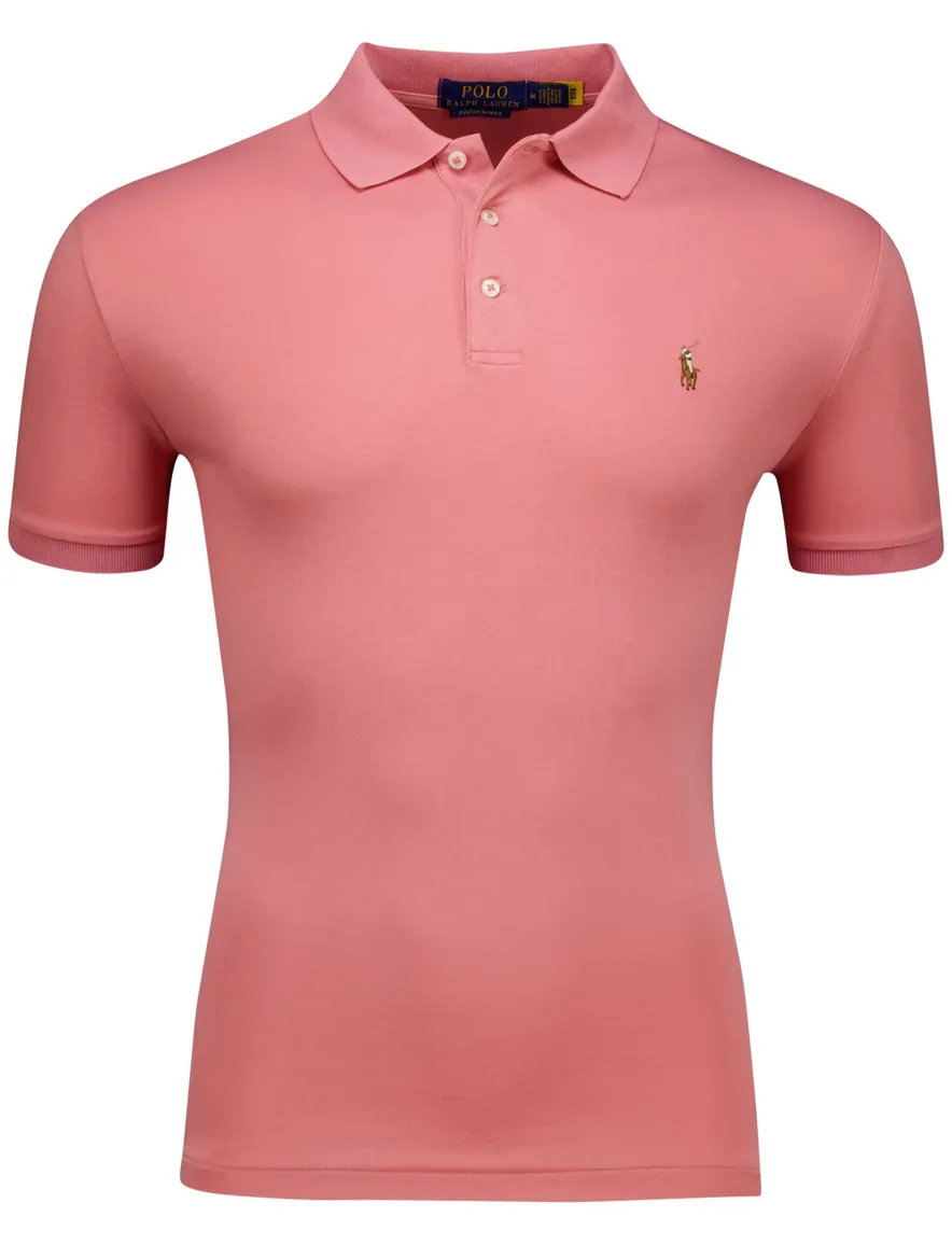Polo Ralph Lauren polo roze katoen