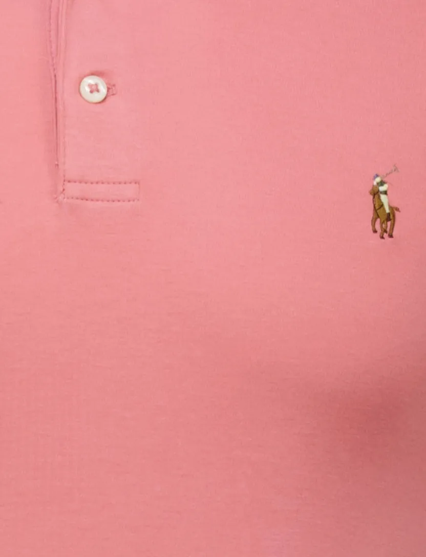 Polo Ralph Lauren polo roze katoen