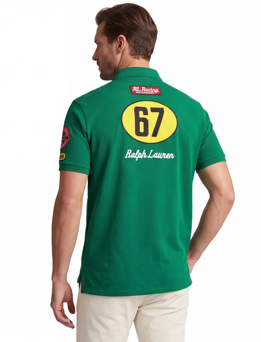 Polo Ralph Lauren polo groen 2-knoops