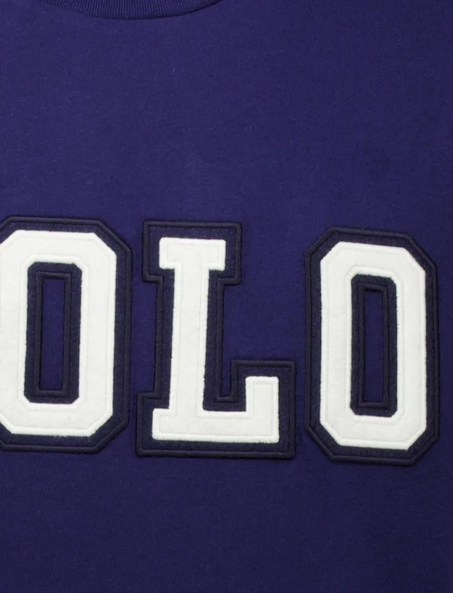 Polo Ralph Lauren T-shirt donkerblauw met opdruk
