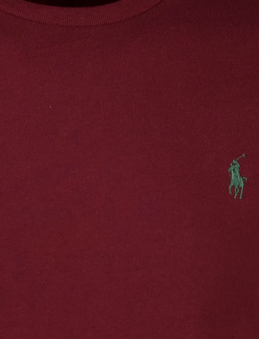 Polo Ralph Lauren custom slim Fit t-shirt bordeaux