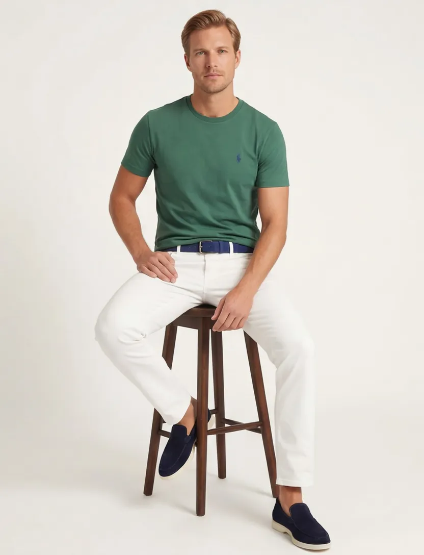 Polo Ralph Lauren t-shirt groen classic fit