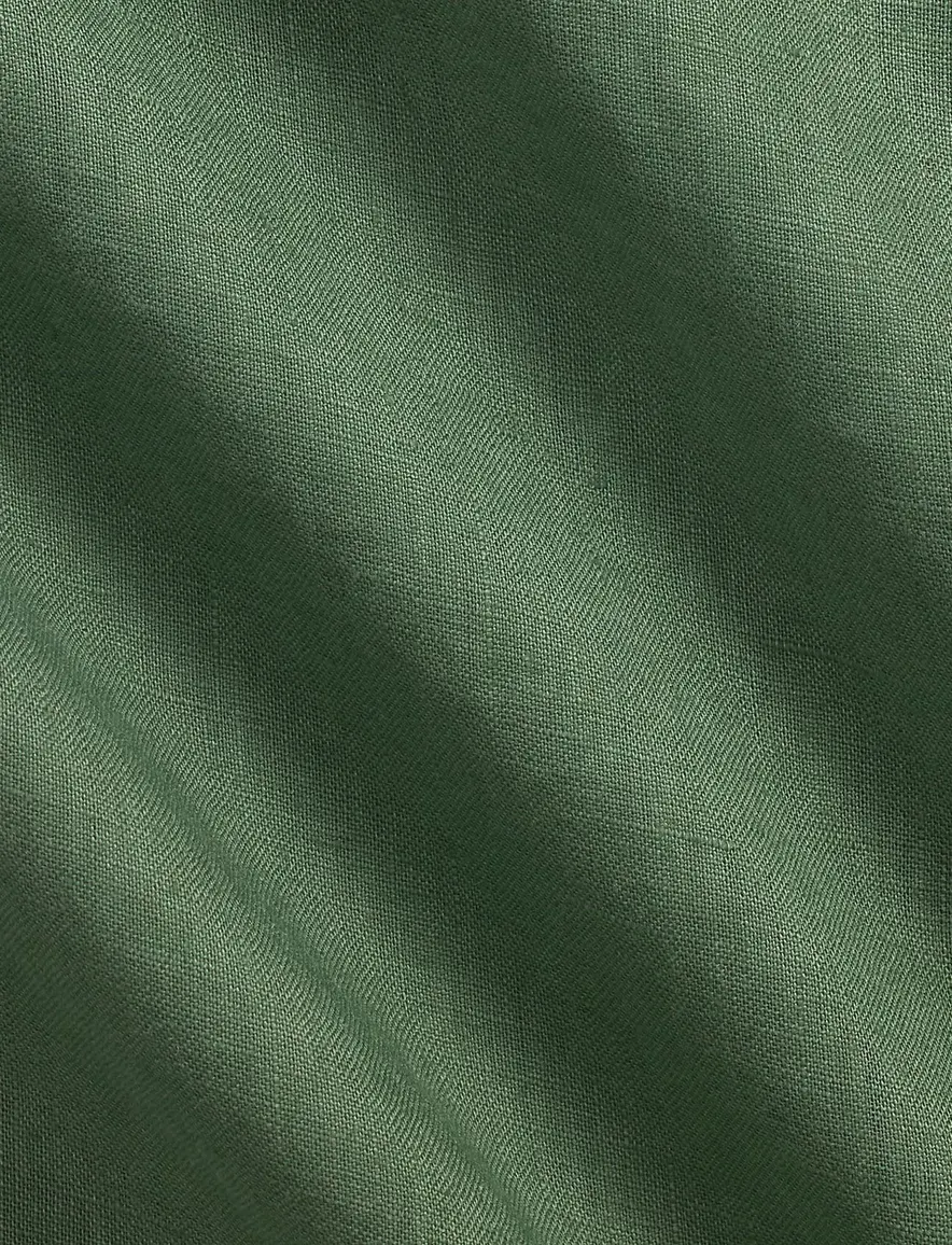 Polo Ralph Lauren overhemd groen linnen