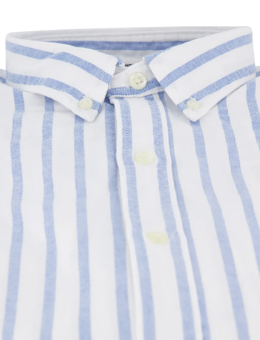 Polo Ralph Lauren overhemd blauw gestreept