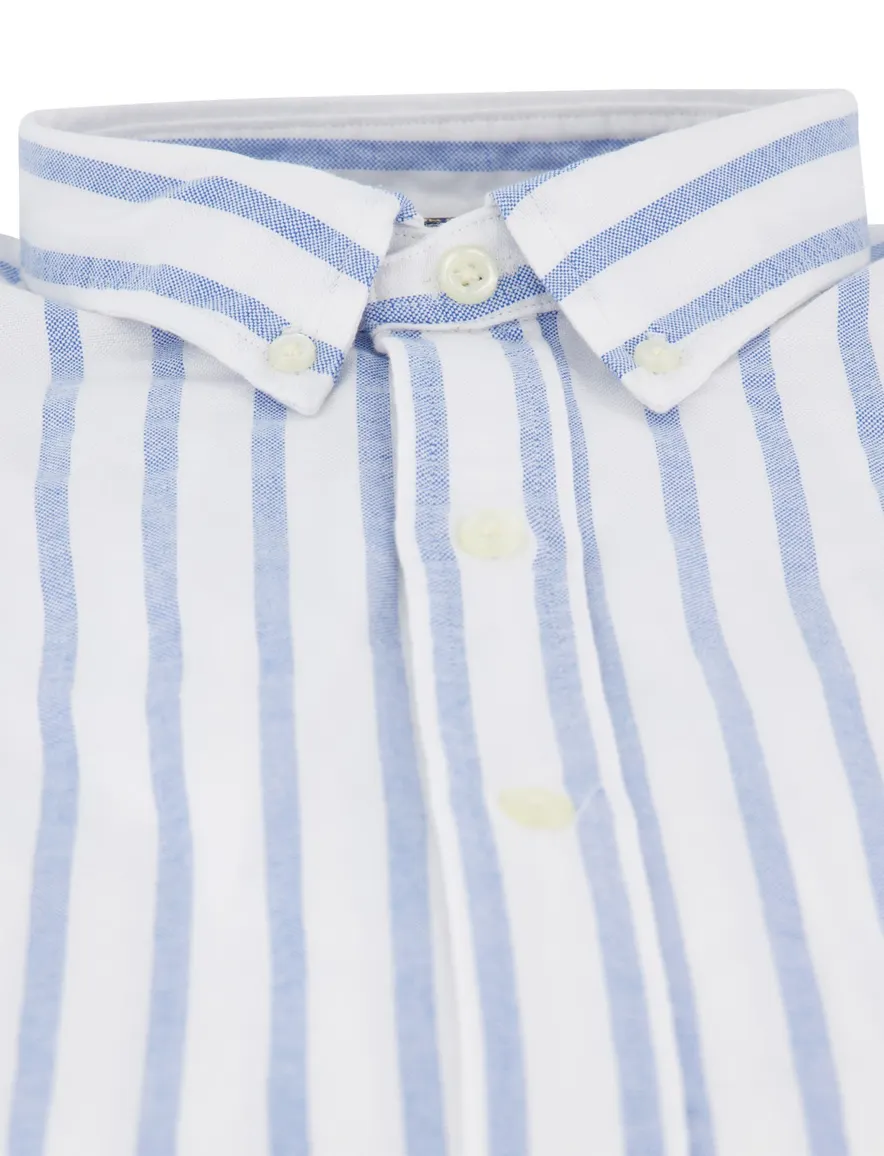 Polo Ralph Lauren overhemd wit blauw