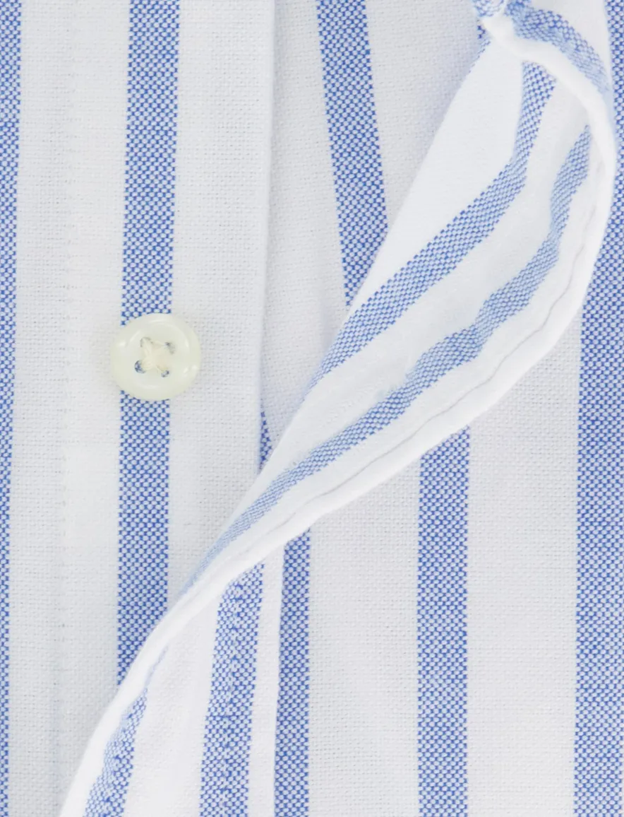Polo Ralph Lauren overhemd blauw gestreept