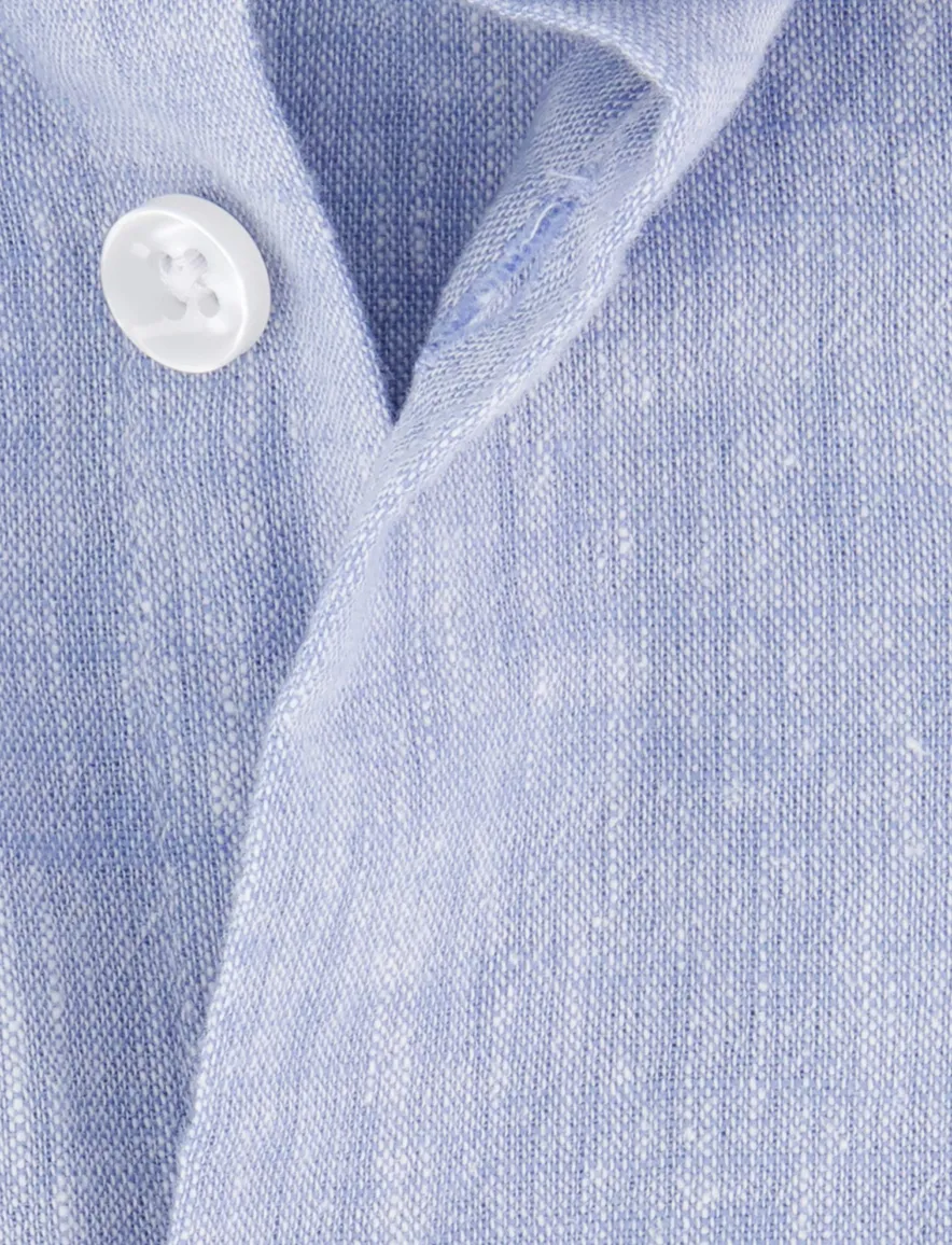 Blauw overhemd Ledub