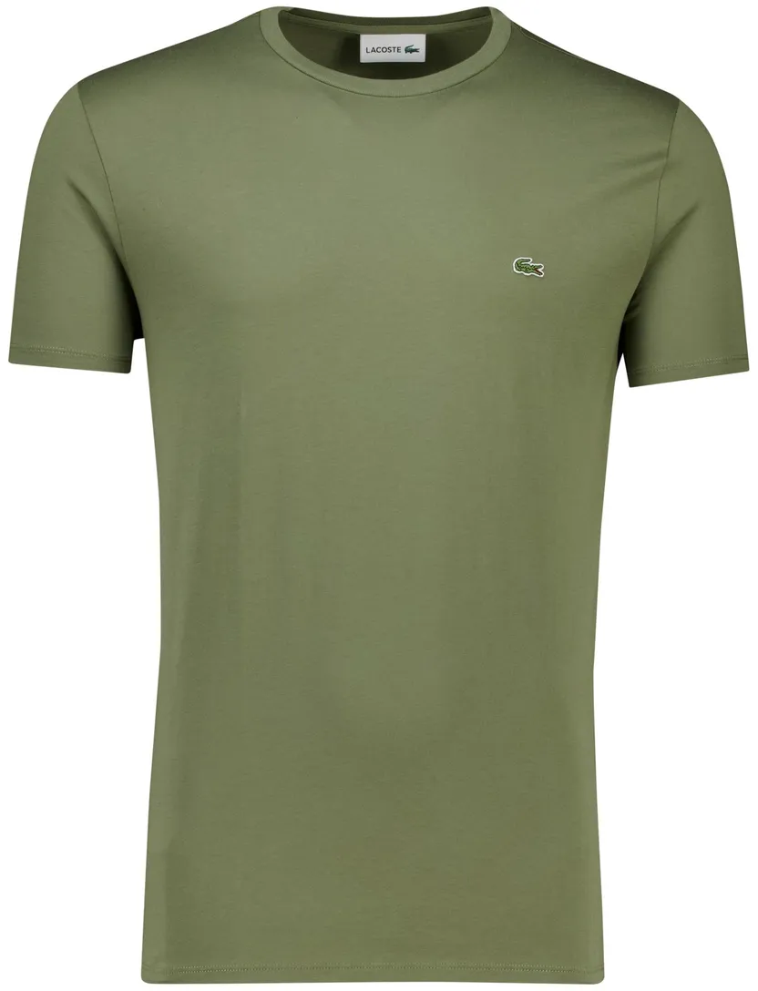 Lacoste t-shirt groen effen