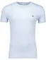 Lacoste regular fit t-shirt lichtblauw korte mouw