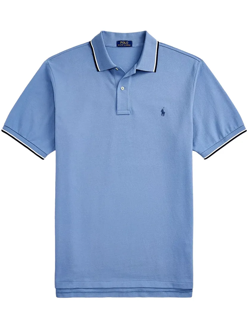 Polo Ralph Lauren Big & Tall polo blauw effen