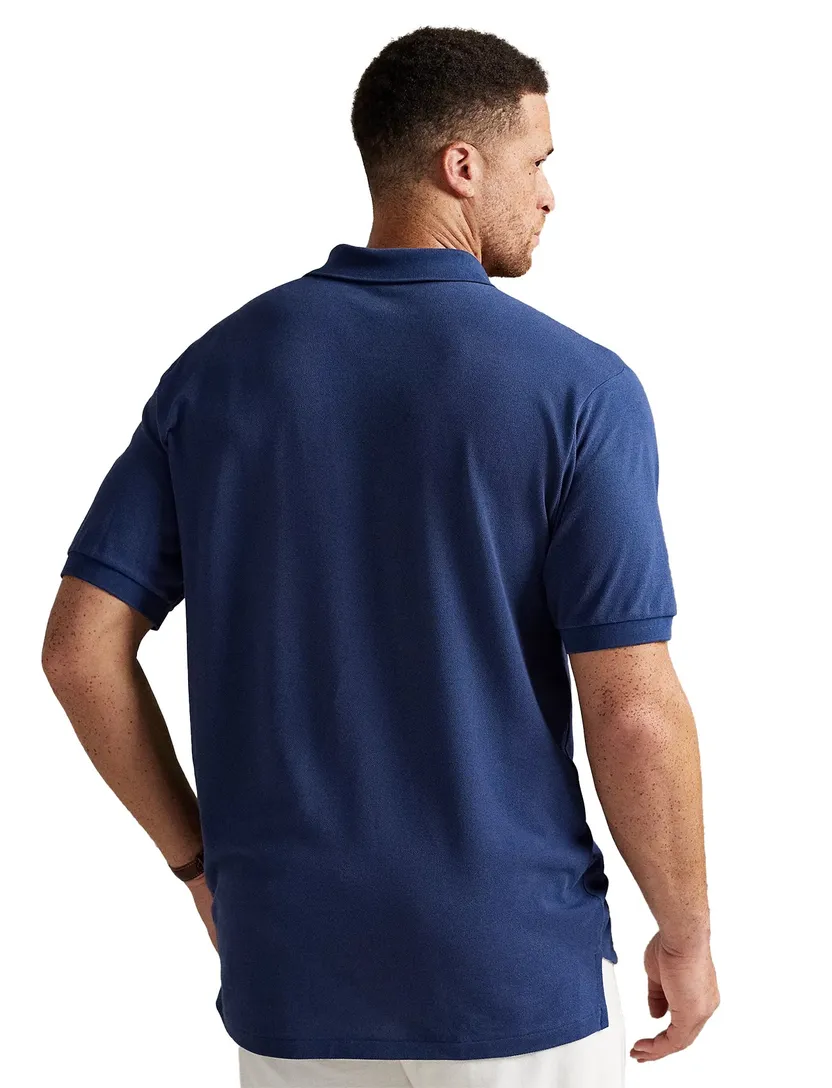 Polo Polo Ralph Lauren Blauw Big & Tall Katoen effen