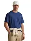 Polo Ralph Lauren Big & Tall T-Shirt blauw effen katoen