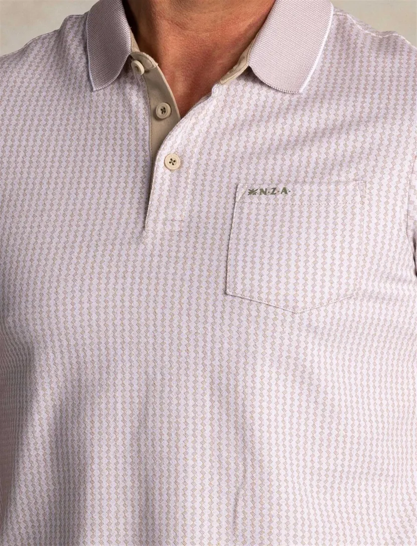 New Zealand polo kyree beige katoen