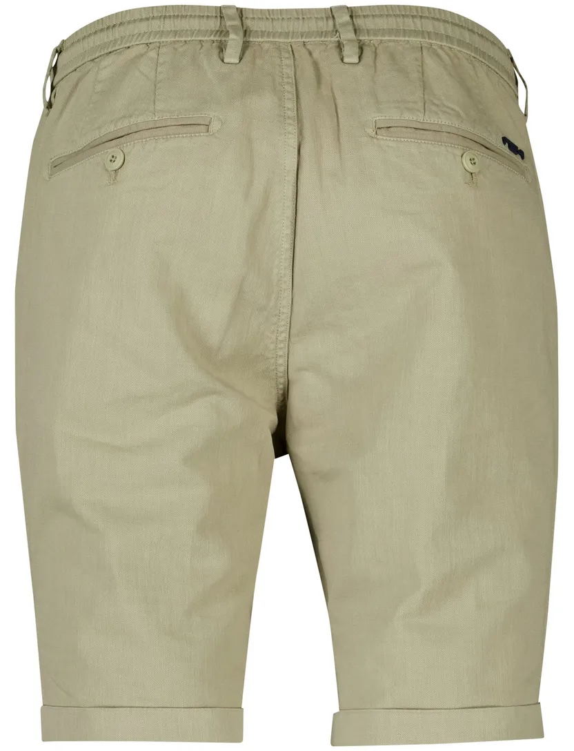 New Zealand korte broek groen katoen met elastische band