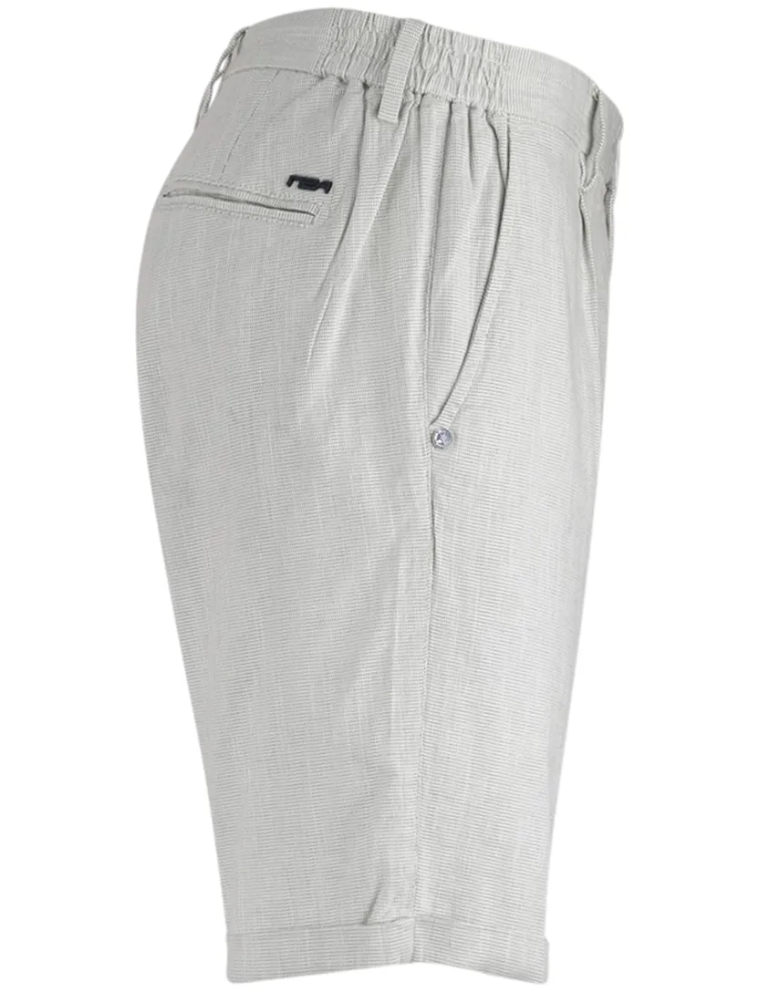 NZA korte broek grijs normale fit