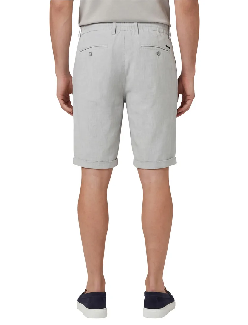 NZA korte broek grijs normale fit