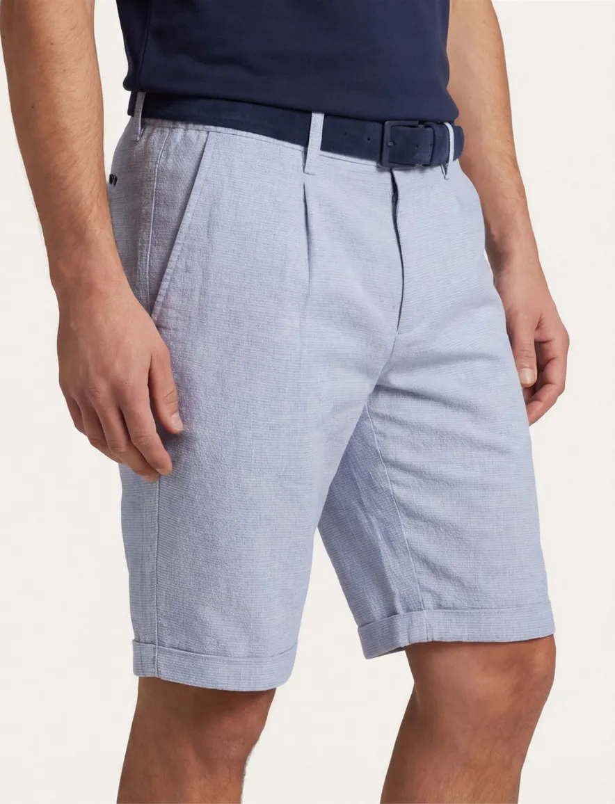 New Zealand korte broek chino lichtblauw