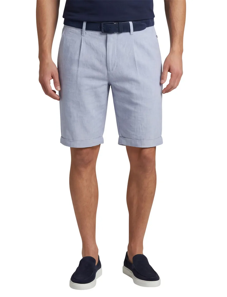 New Zealand korte broek chino lichtblauw