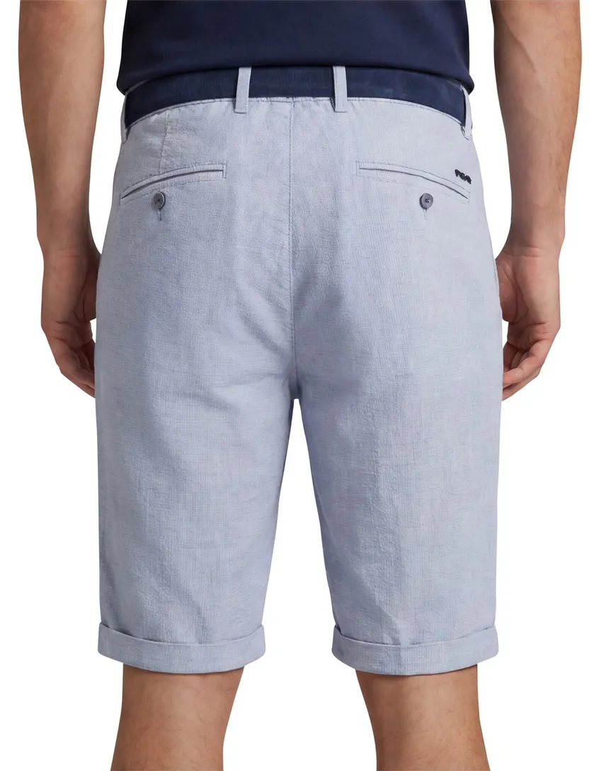 korte broek New Zealand Good Wood chino lichtblauw