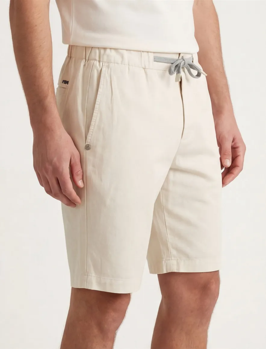 New Zealand Safari short creme katoen