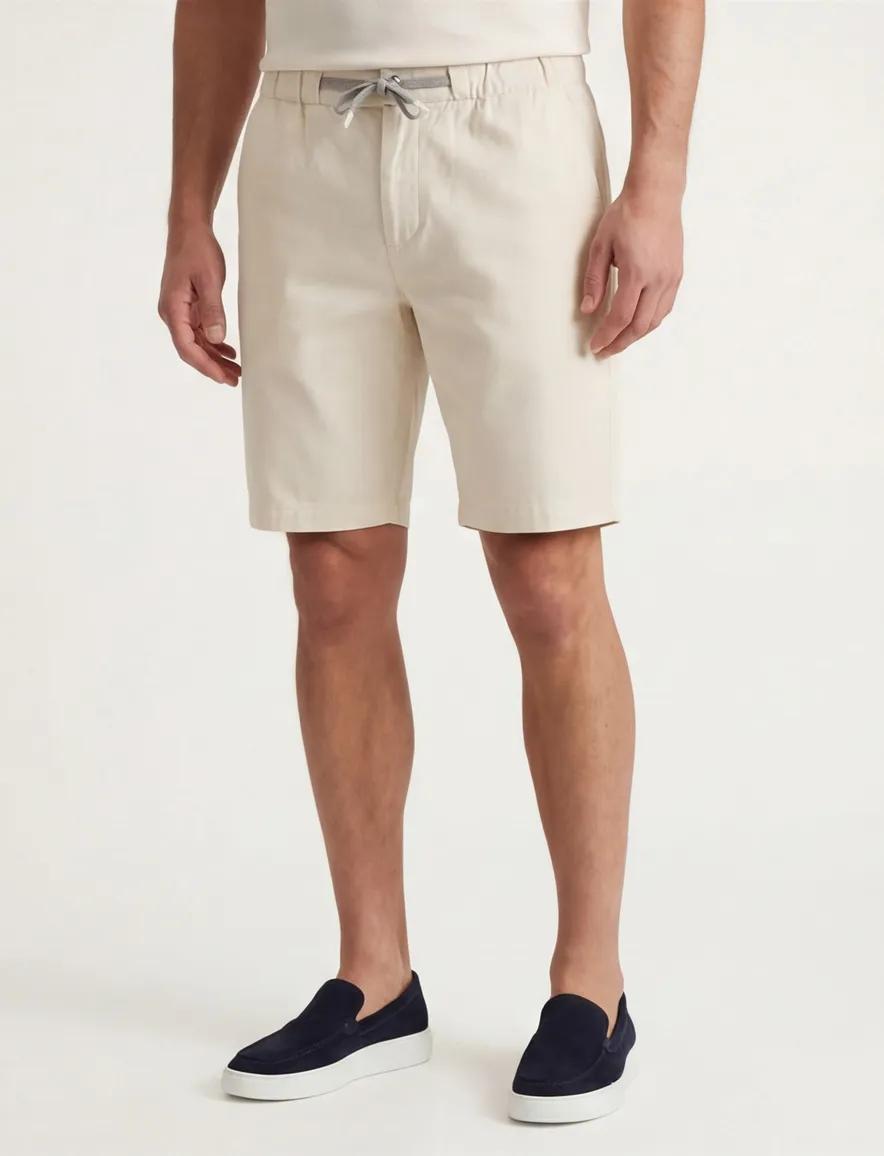 New Zealand Safari short creme katoen