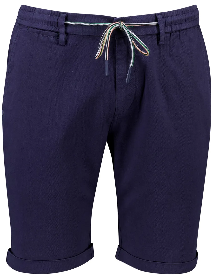 Nza the bankers korte broek donkerblauw