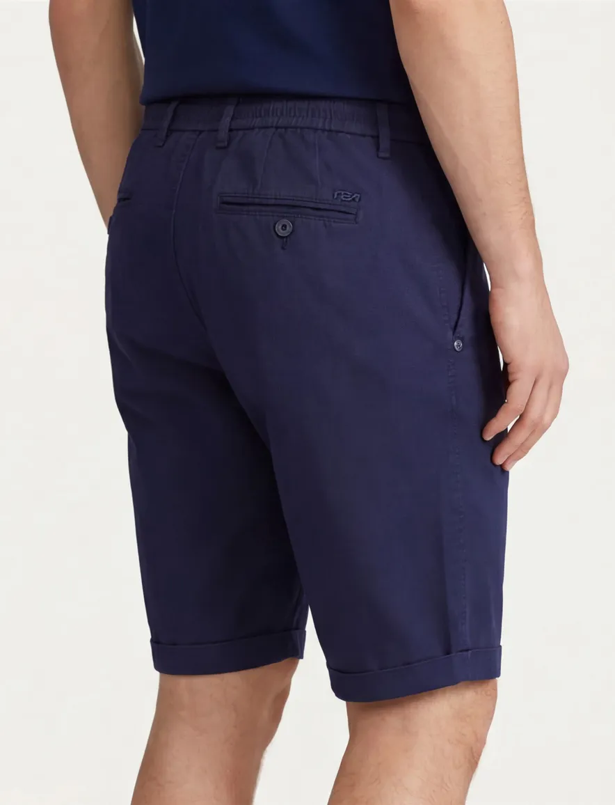 Nza the bankers korte broek donkerblauw