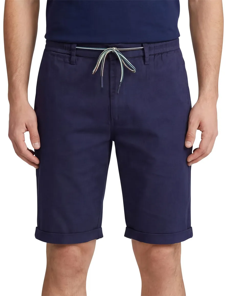 Nza the bankers korte broek donkerblauw