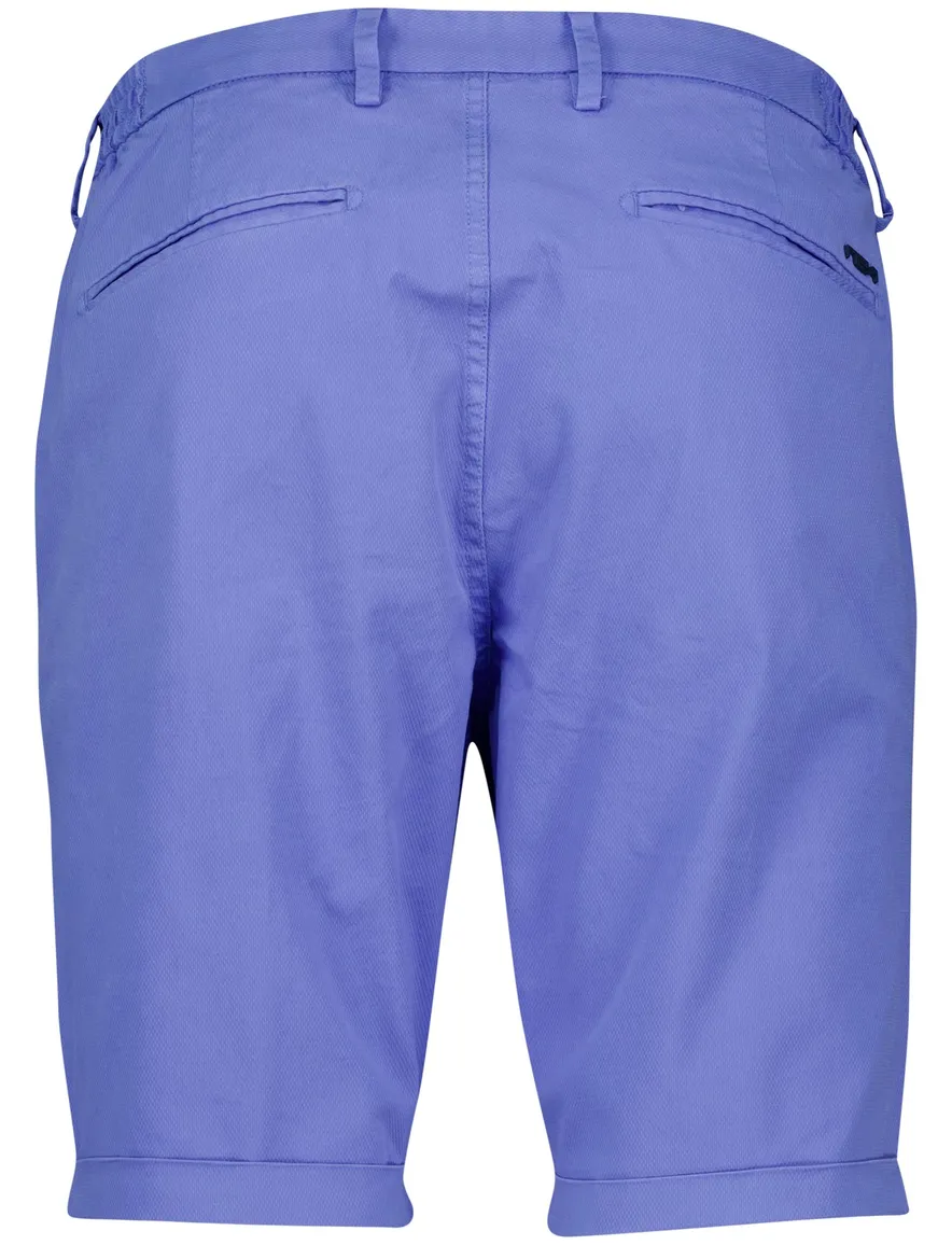NZA bermuda chino blauw effen