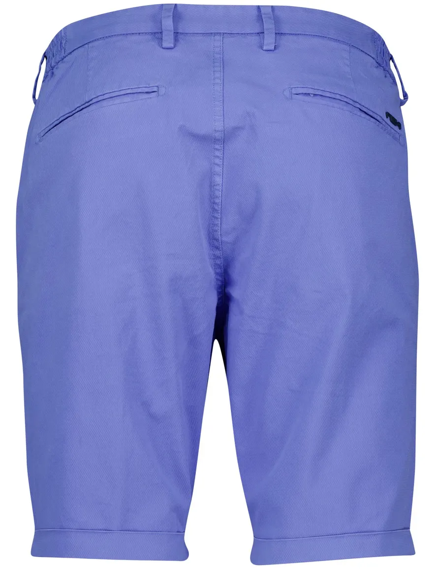NZA bermuda chino blauw effen