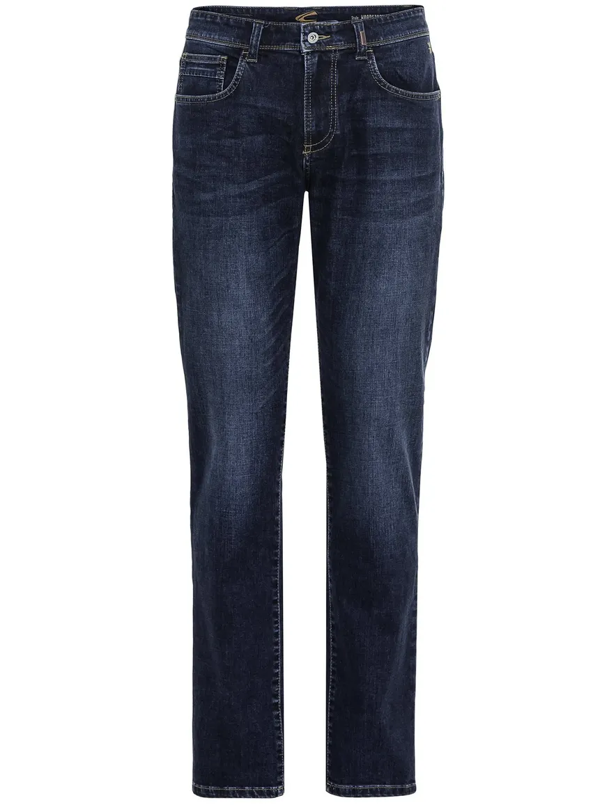 Camel Active Pantalon 5-pocket Big & Tall Donkerblauw spijker