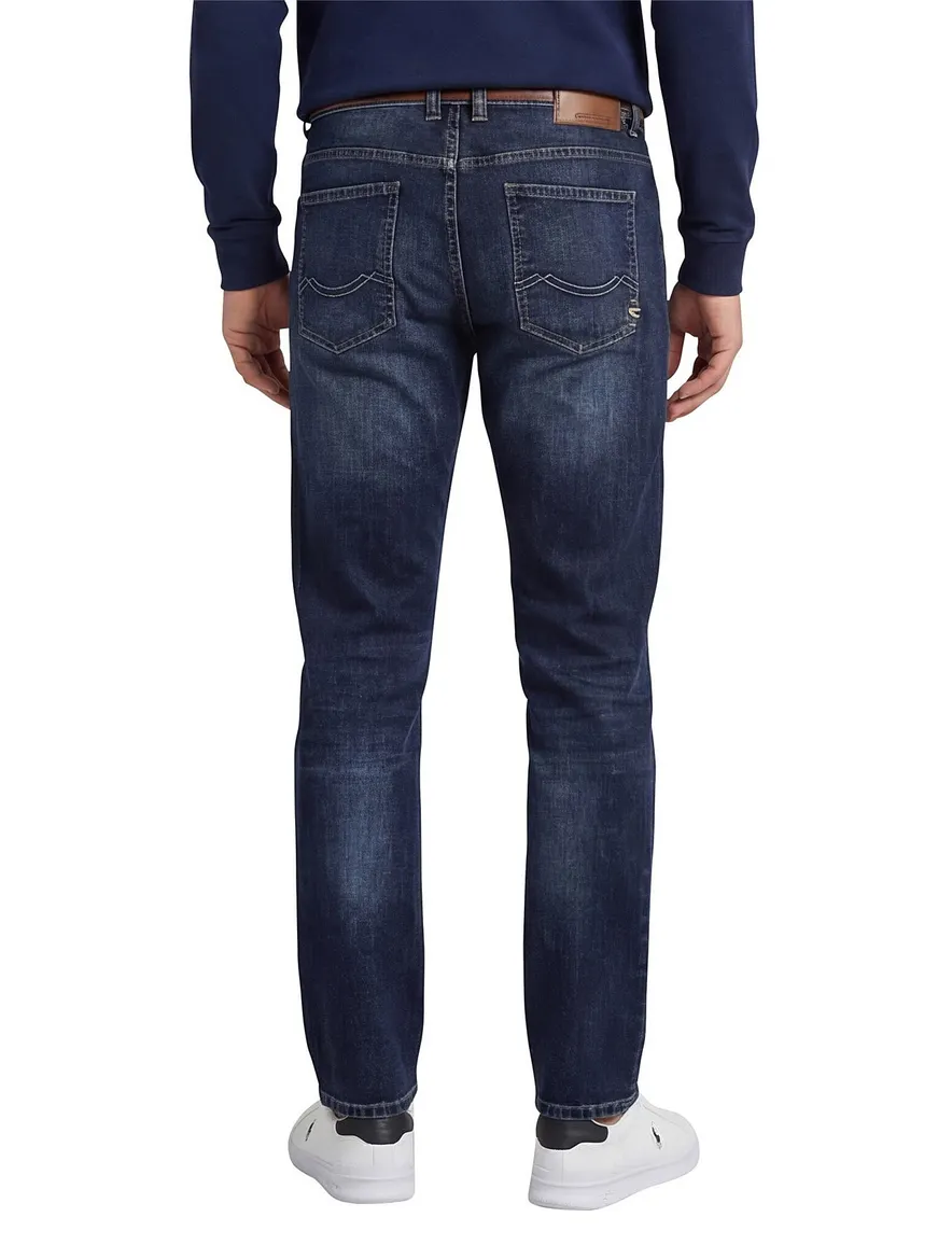 Camel Active Pantalon 5-pocket Big & Tall Donkerblauw spijker
