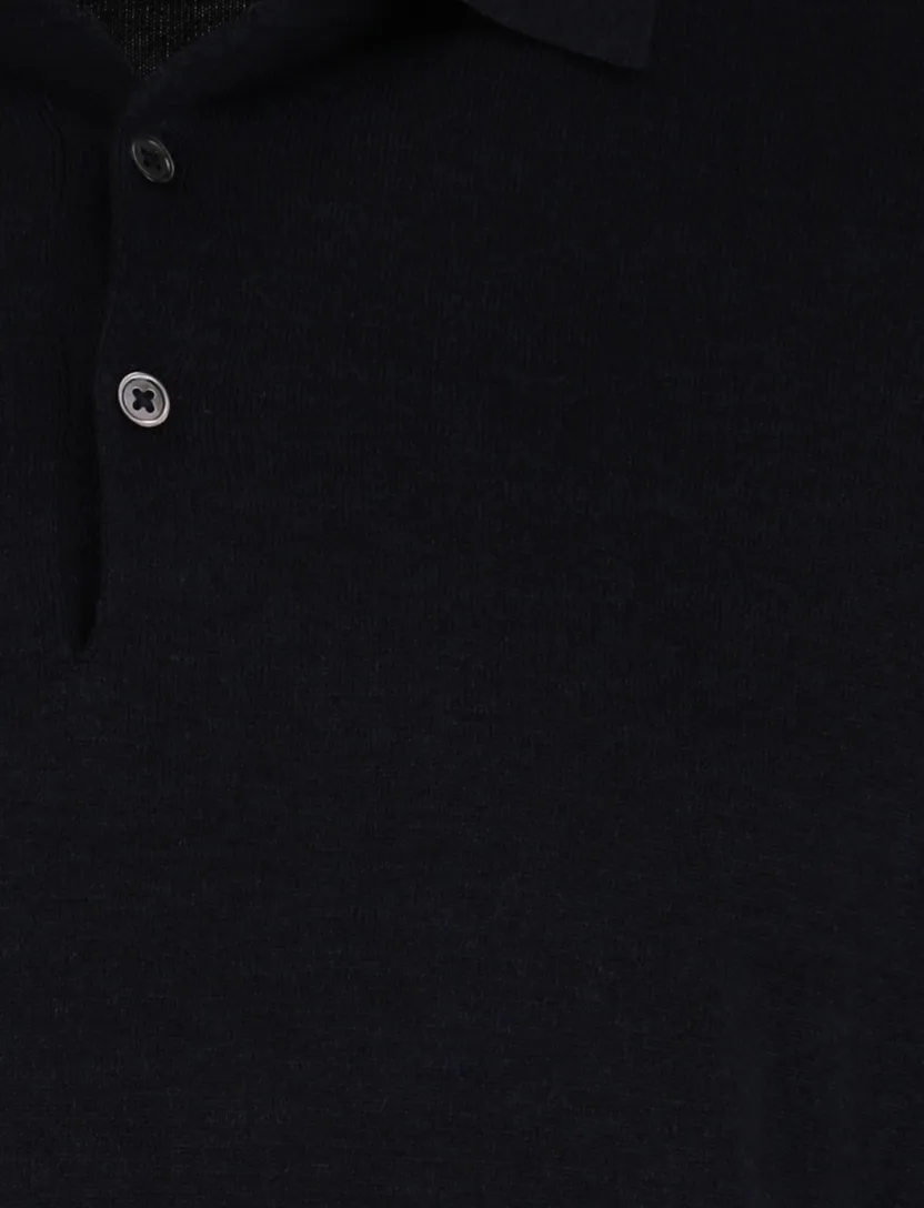 Thomas Maine navy trui merinowol effen normale fit