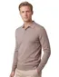 Thomas Maine 3-knoops polo beige
