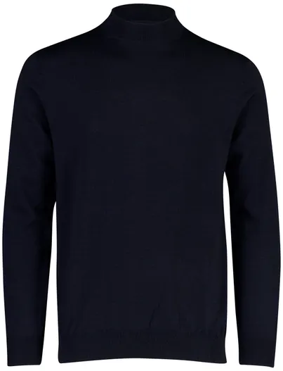 Thomas Maine Trui Thomas Maine donkerblauw merinowol