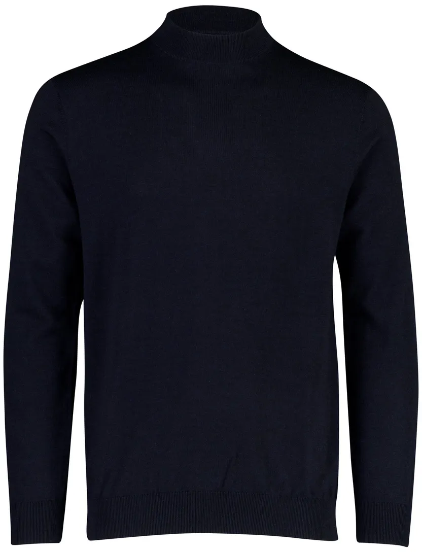 Trui Thomas Maine donkerblauw merinowol