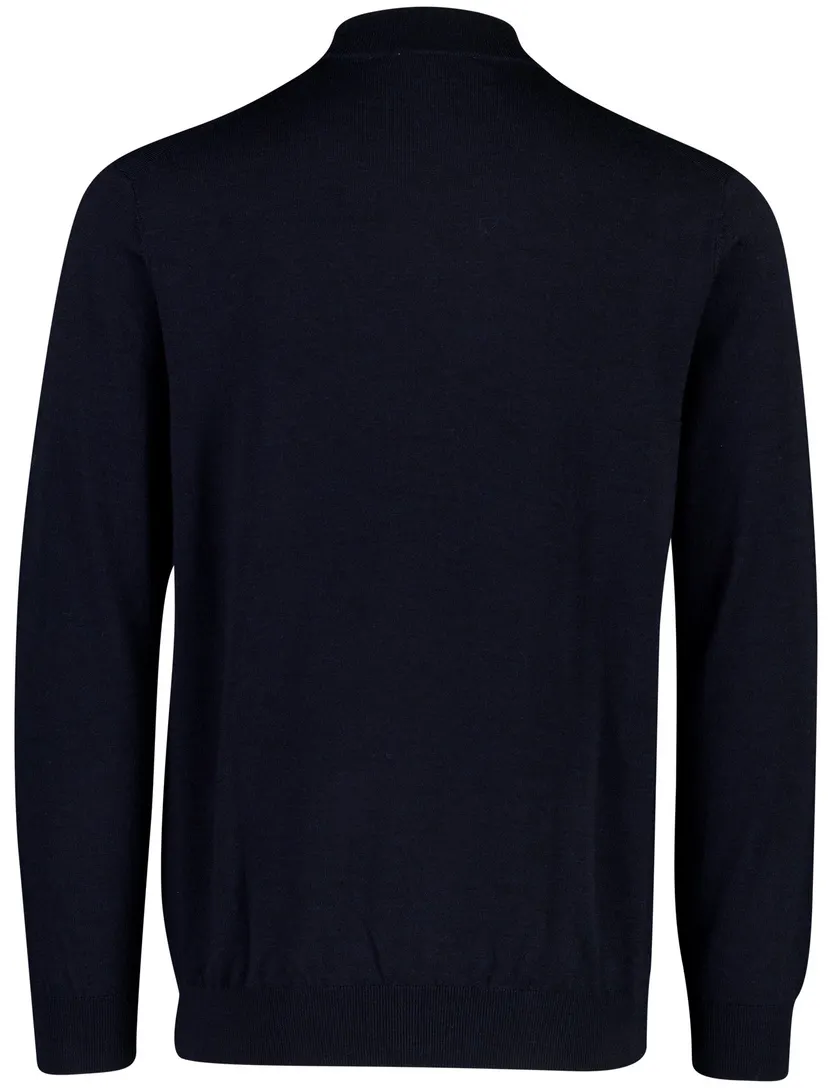 Trui Thomas Maine donkerblauw merinowol