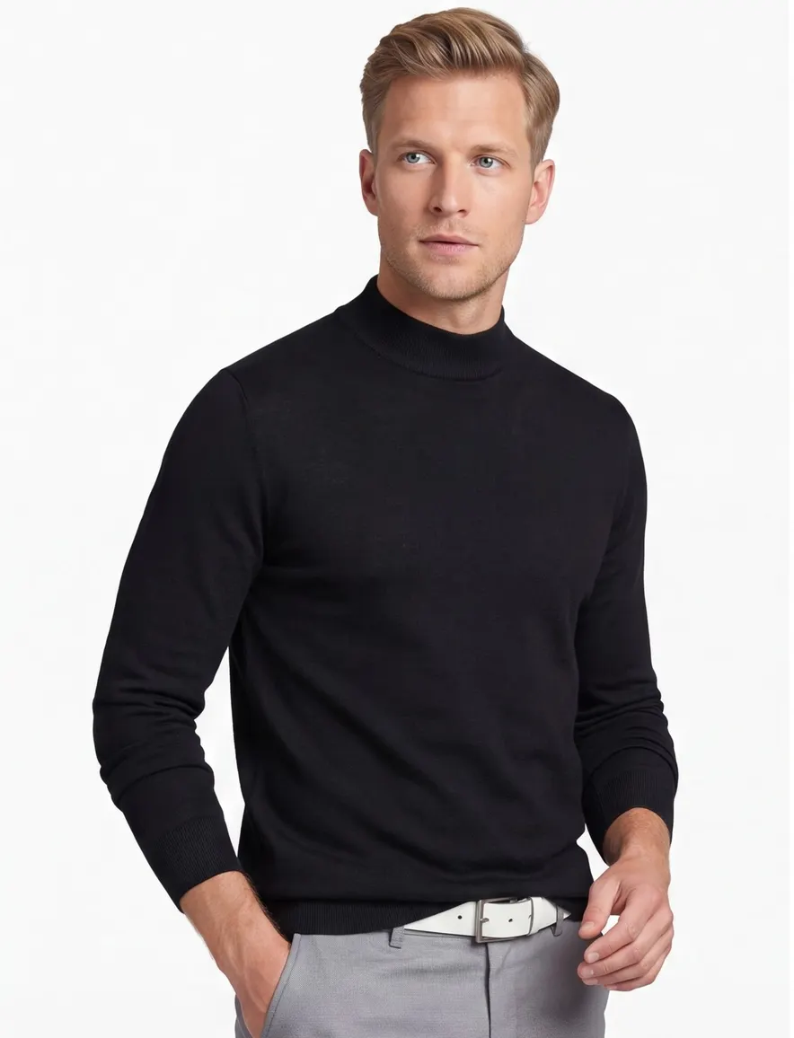 trui zwart Thomas Maine