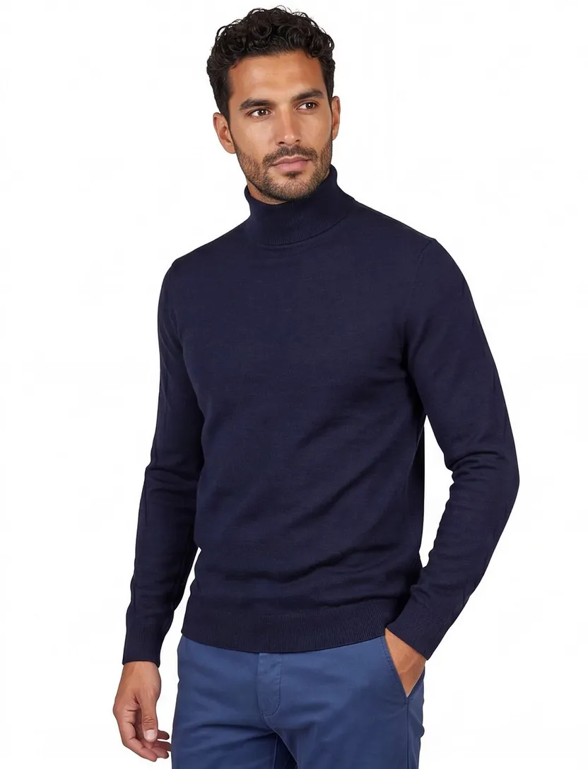 Thomas Maine coltrui merinowol navy